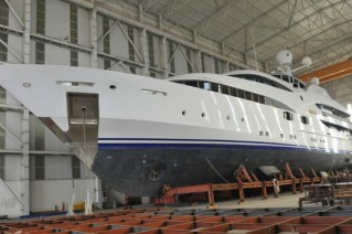 The re-launch of the 70m motor yacht Nourah of Riyad